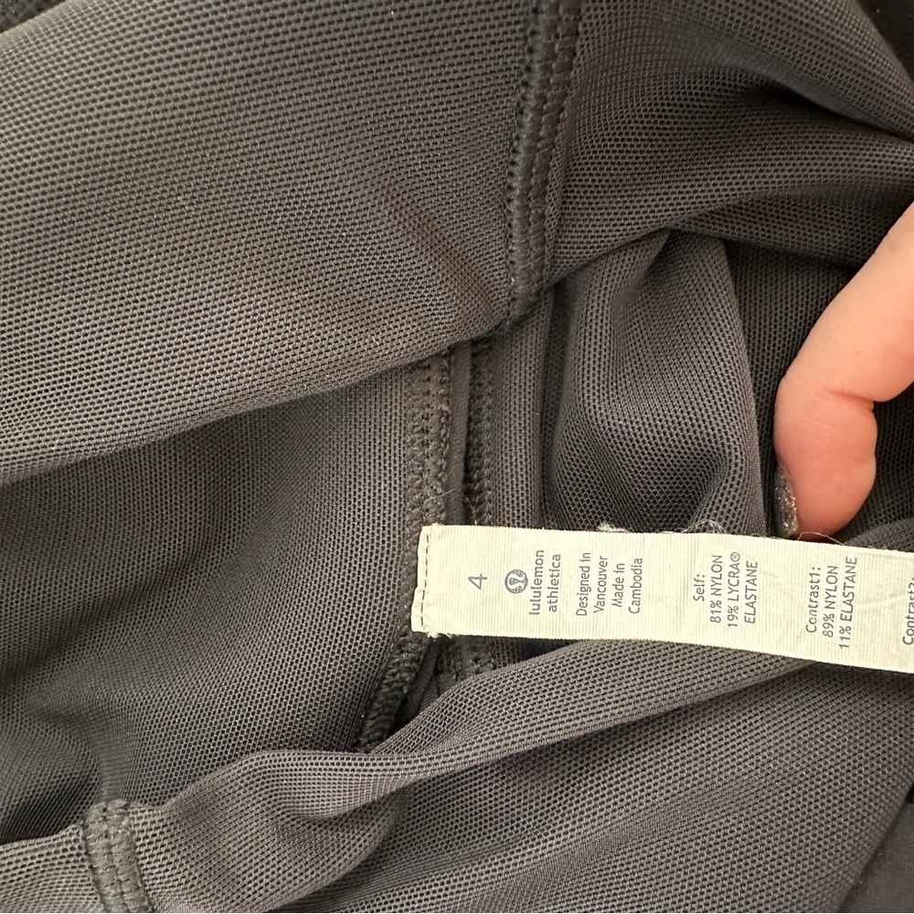 Lululemon Scrunch Sheer Calf Leggings 4 - Picture 6 of 8